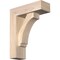 Ekena Millwork Imperial Block Smooth Bracket w/ Offset Brace, Douglas Fir, 5 1/2"W x 16"D x 20"H BKT0604X16X20IMP05SDF - alternate 1